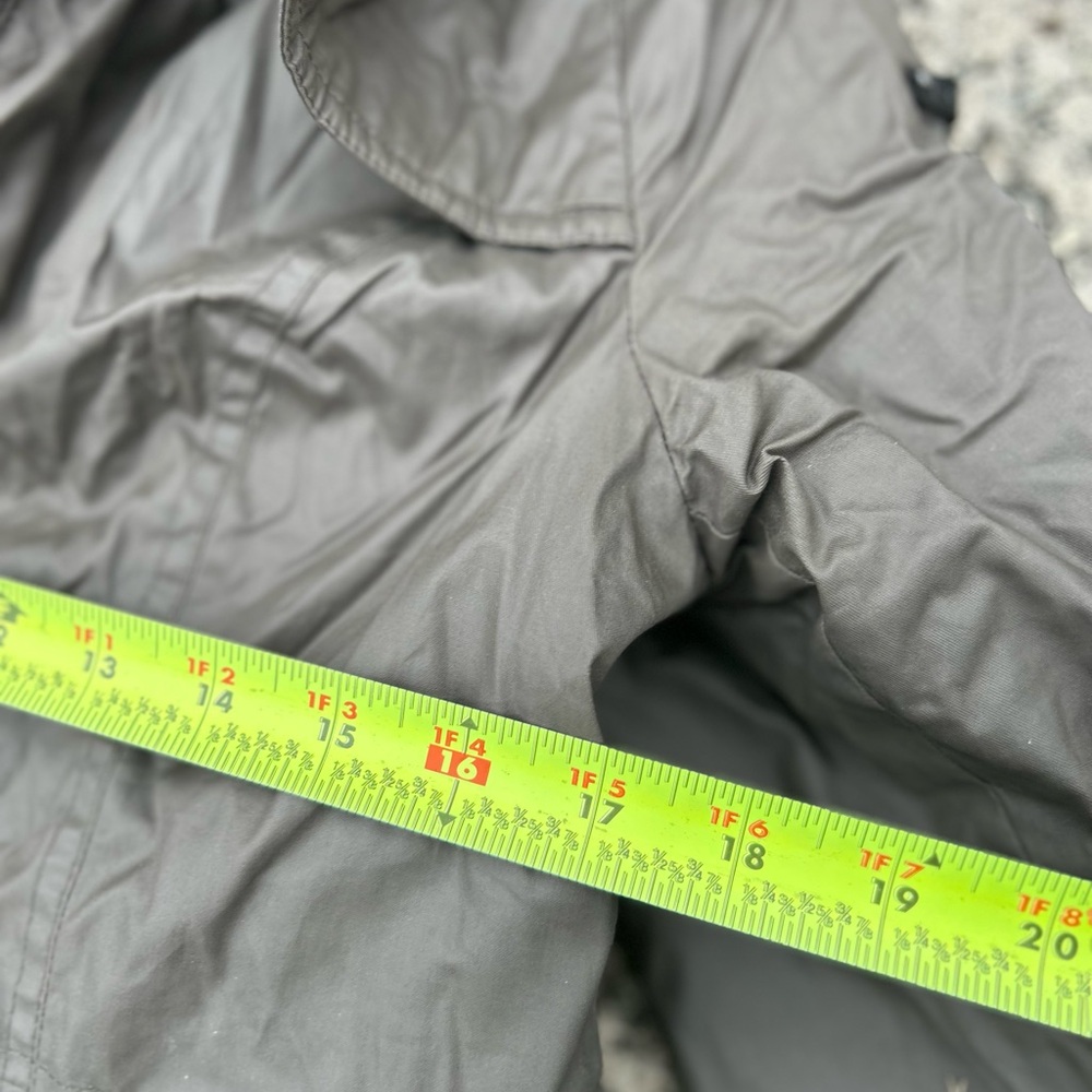 Gray Hooded Parka Jacket - Picture 5 of 8